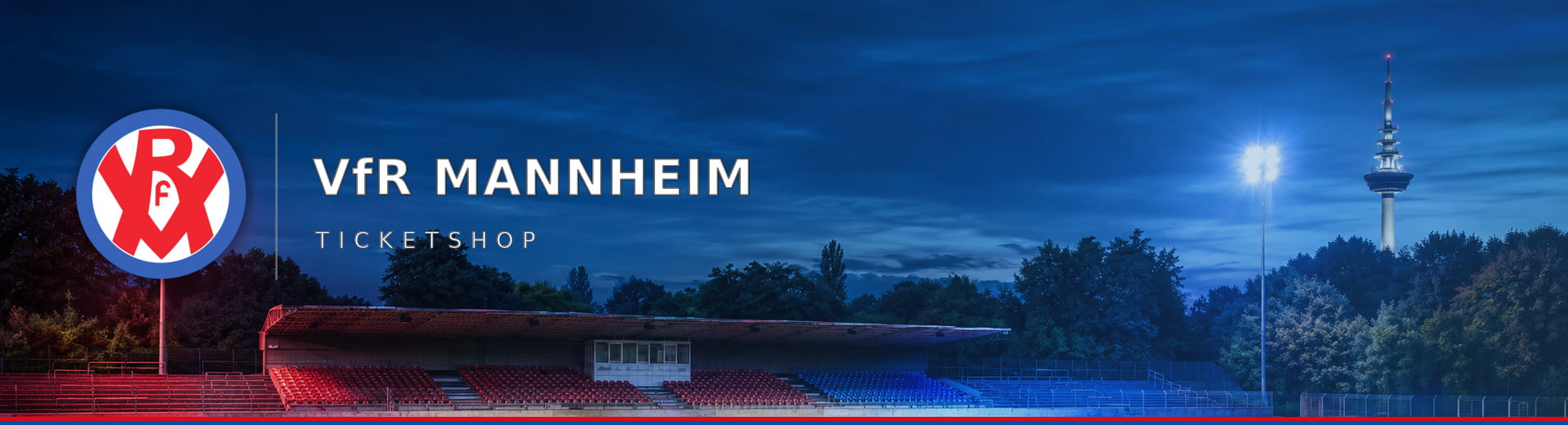 Offizieller Ticketshop-Banner des VfR Mannheim 1896 e.V.